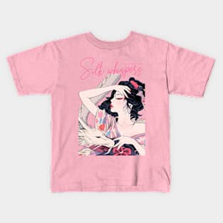 Geisha and Dragon 7003 Kids T-Shirt